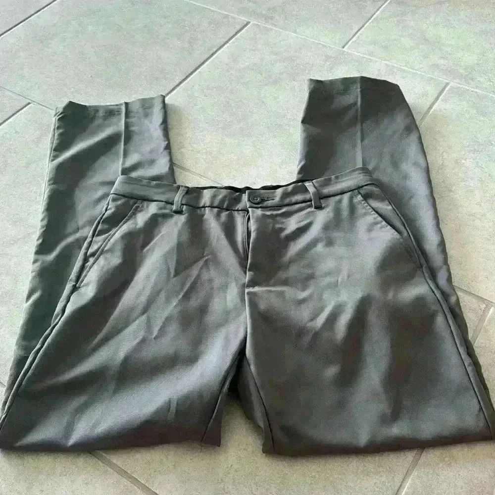 Plain Gray Amazon Essentials Dress Pants